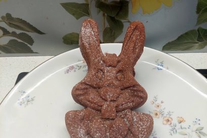 koliko časa pečemo biskvit v obliki zajca