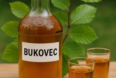 Thumbnail for Liker iz mladih bukovih listov z ginom in vinjakom 🌿🥃