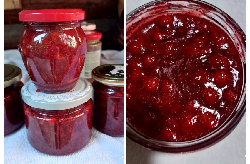 Marmelada iz gozdnih jagod brez kuhanja