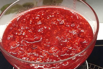 malinova marmelada brez pešk