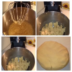 krhko testo za linške piškote s pistacijo